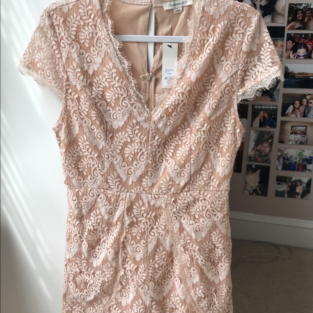 francesca's pink romper